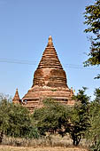 Old Bagan Myanmar. Maha Zedi pagoda. 